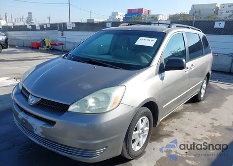 2004 Toyota Sienna Le from USA, damaged, VIN 5TDZA23C74S082785